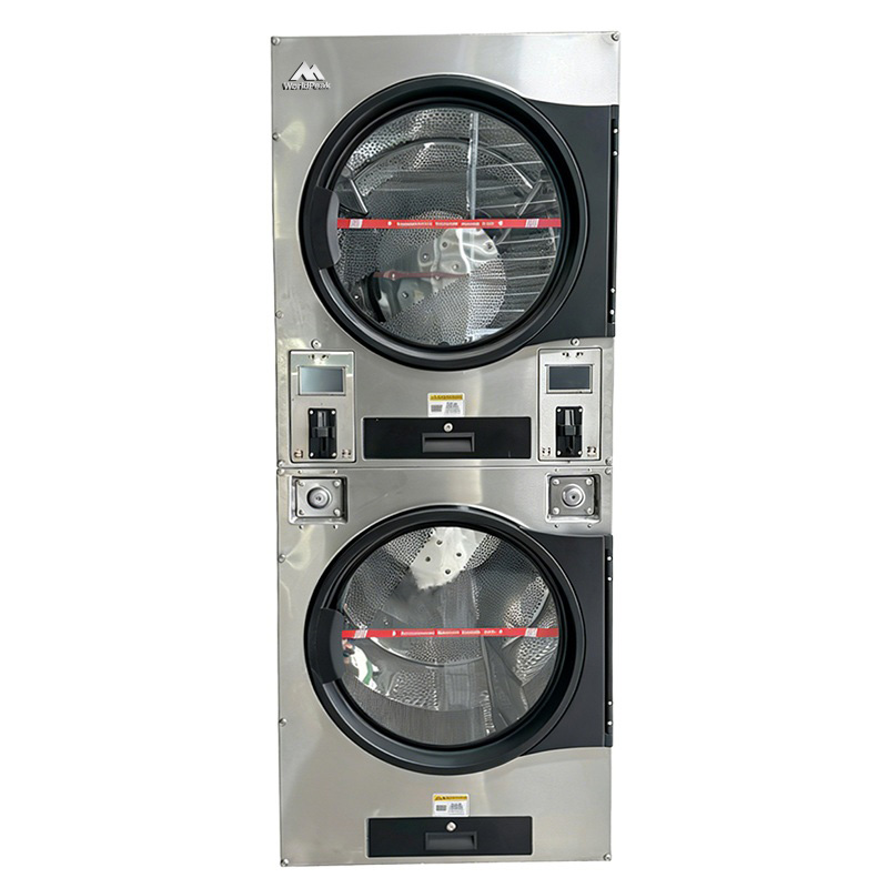 Coin-Operated Stacked Tumble Dryer