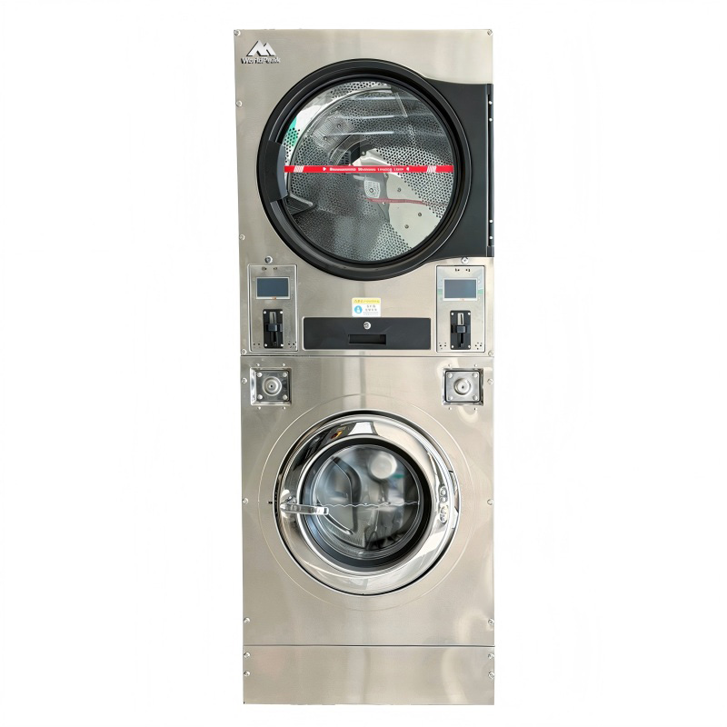 Coin Operated Stacked Washer Dryer